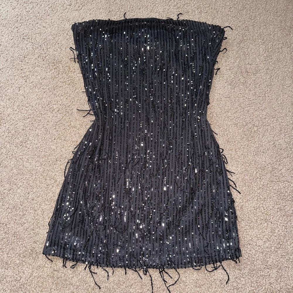 Strapless dress